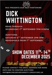 Dick Whittington Auditions 