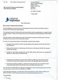 M3 Jnct 9 Announcement