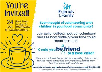 Coffee Morning for Friends of the Family 