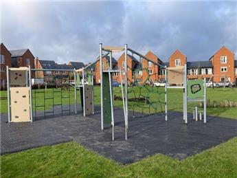 New Play Equipment in Greenfields Park